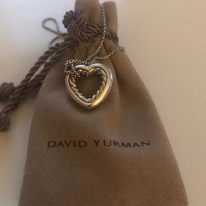 David Yurman heart necklace